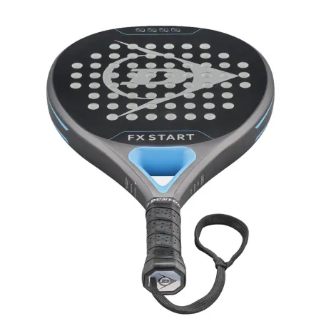 Ракетка для падела Dunlop FX Start, 10370737, для начинающих, гибрид, графит, черно-синий за 13&nbsp;175 ₽ купить в о Набережных Челнах