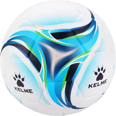 Мяч футб. KELME Vortex 18.2, 8301QU5021-113, р.5, 32 панели, ПУ, термосшивка, бело-синий за 6&nbsp;045.20 ₽ купить в о Набережных Челнах