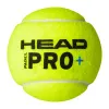 Мяч для падела HEAD Padel Pro+, 540203, уп.3 шт, FIP Approved, войлок,нат.резина,желтый за 933.30 ₽ купить в о Набережных Челнах
